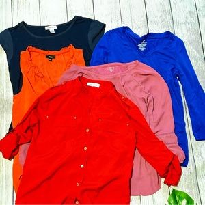 Calvin Klein Banana Republic LOFT Lord Taylor Top Lot